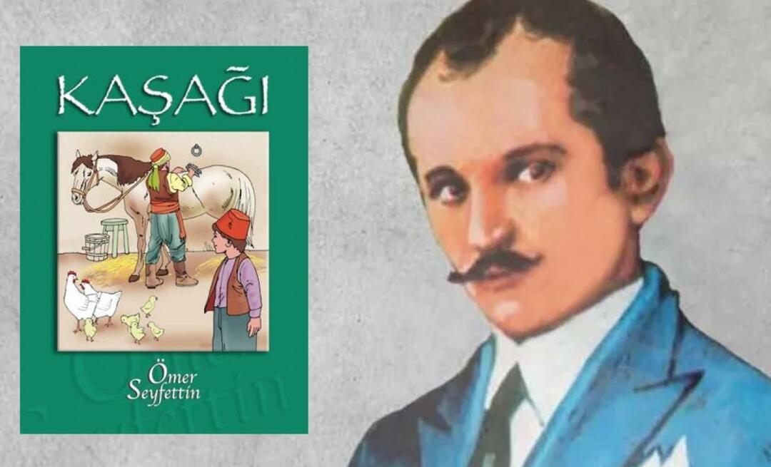 Незаборавна прича Омера Сејфетина: Кагıзı! Шта је тема књиге под називом 'Кагı'?