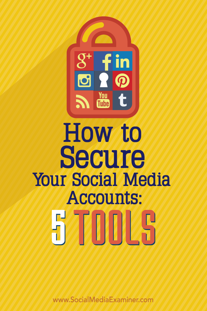 Како осигурати рачуне на друштвеним мрежама: 5 алата: Испитивач друштвених медија