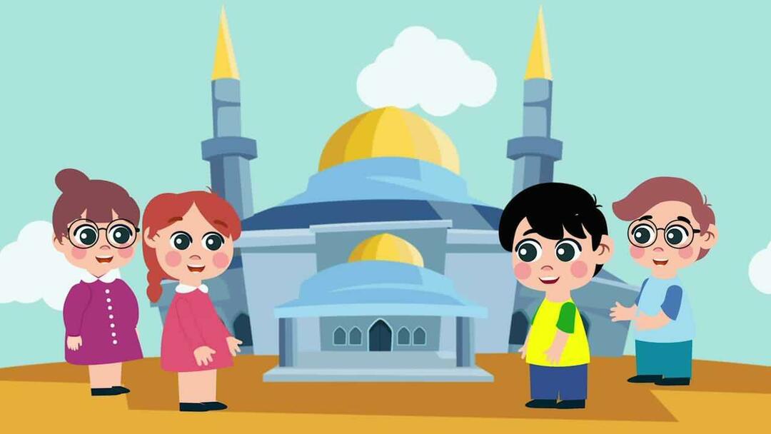 Како деци објаснити Јерусалим, где је наша прва кибла Масјид ал-Акса