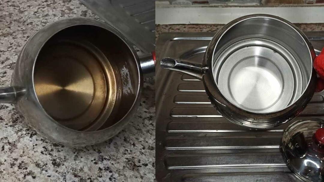 Како очистити челични чајник?