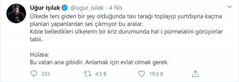 Туфи Исıлак речи као шамар запосленима за клевету Турској