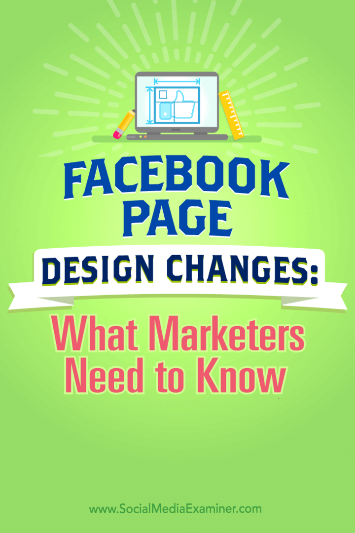 Промене у дизајну Фацебоок странице: Шта маркетиншки стручњаци морају знати: Испитивач друштвених медија