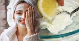 Које су предности маске од јогурта и лимуна за кожу? Маска од домаћег јогурта и лимуна