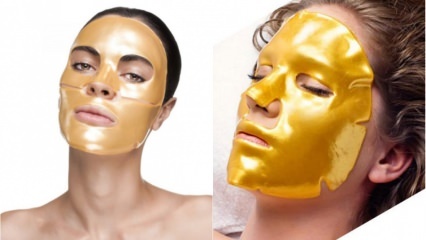 Шта ради златна маска? Које су предности златне маске за кожу? Како направити златну маску?