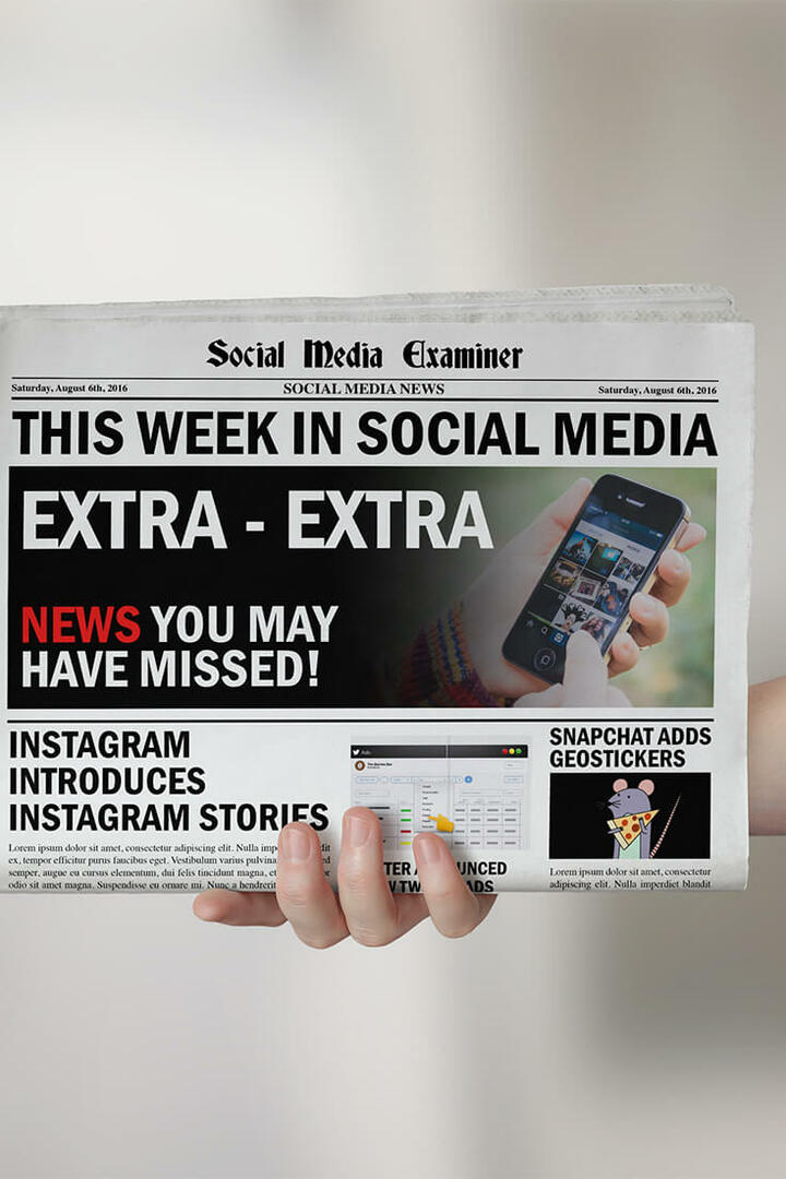 Инстаграм представља 24-часовне приче: Ове недеље на друштвеним мрежама: Испитивач друштвених медија