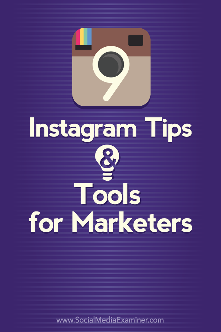 9 Инстаграм савета и алата за маркетиншке стручњаке: Испитивач друштвених медија