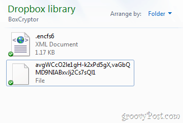 шифроване датотеке с падајућом кутијом из бокцриптор-а