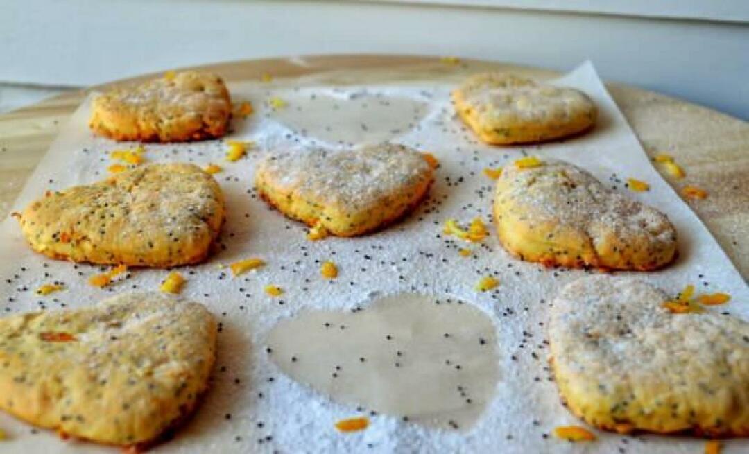 Како направити колачиће од лимуновог мака?
