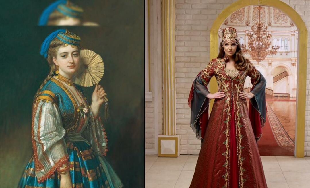 Каква је била женска одећа у Османском двору у 18. и 19. веку? 