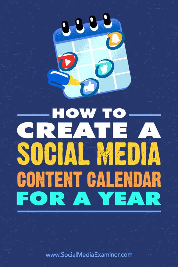 Како створити календар садржаја друштвених медија за годину дана: Испитивач друштвених медија
