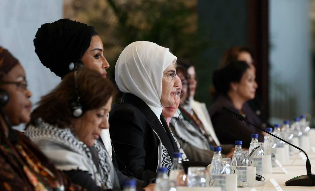 Прва дама Ердоган дели једно срце за Палестину! „Одлучни смо да наставимо нашу солидарност!