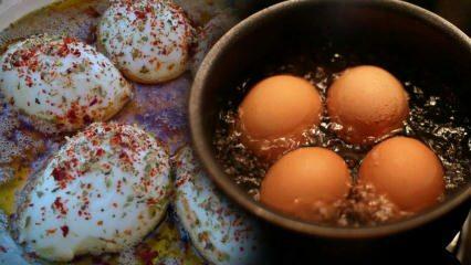 Како направити кајгану? Рецепт за поширана јаја са укусним сосом за доручак