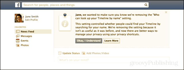 Фацебоок уклања могућност приватности да сакрије профил из претраге