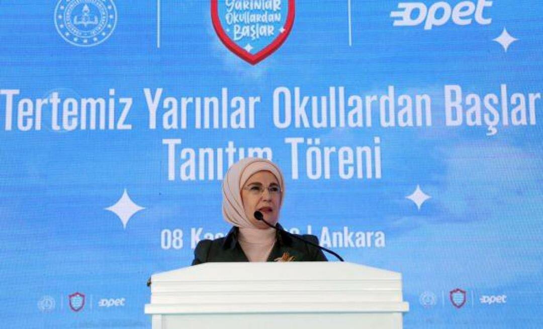 Емине Ердоган учествовала је у промотивном програму „Безгрешно сутра почиње са школама“!