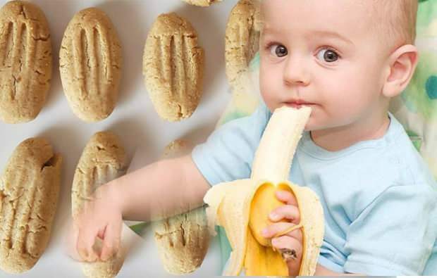 Рецепт за беби бисквит од банане
