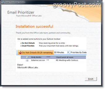 Како да организујете пошту с новим додавањем приоритета е-поште за Мицрософт Оутлоок:: гроовиПост.цом