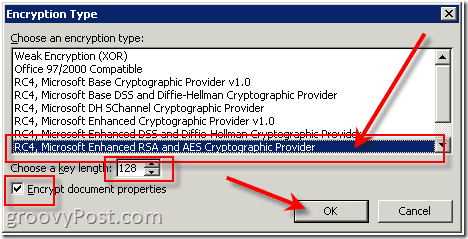 Заштита лозинком екцел 2003