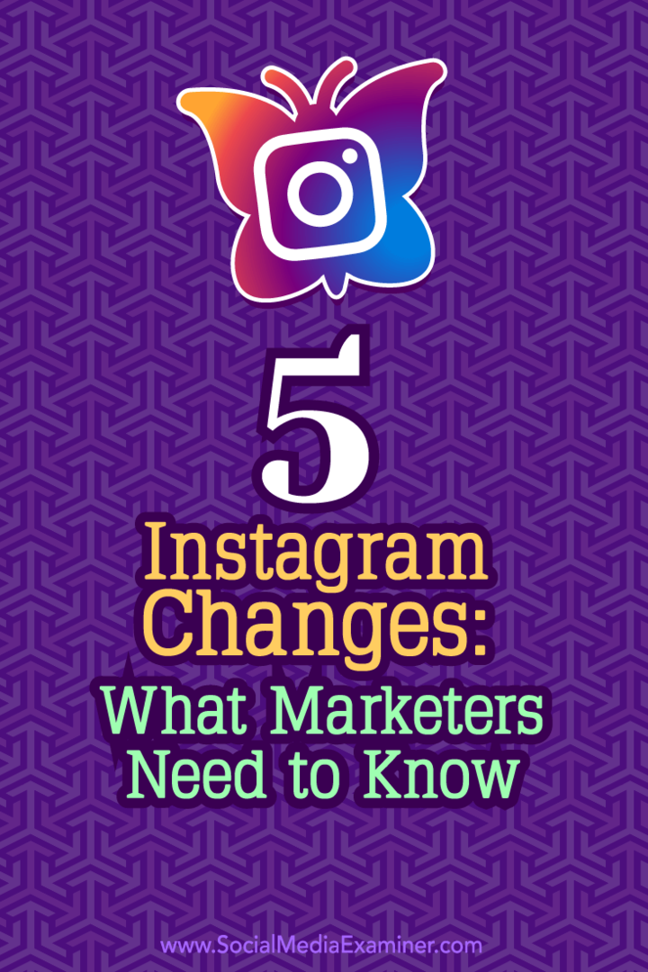 5 промена у Инстаграму: шта маркетиншки стручњаци морају знати: Испитивач друштвених медија