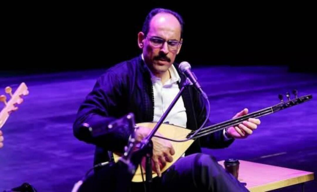 Ибрахим Калıн извео незабораван концерт са 'Ирфани Туркусу'!
