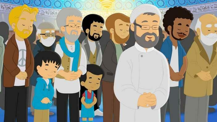 Сцене из прве епизоде ​​анимације Рамазански месец