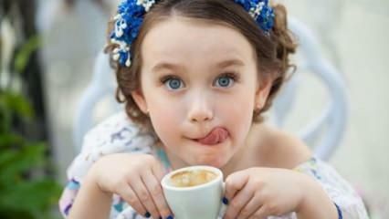 Да ли деца могу да пију кафу? Да ли је штетно?