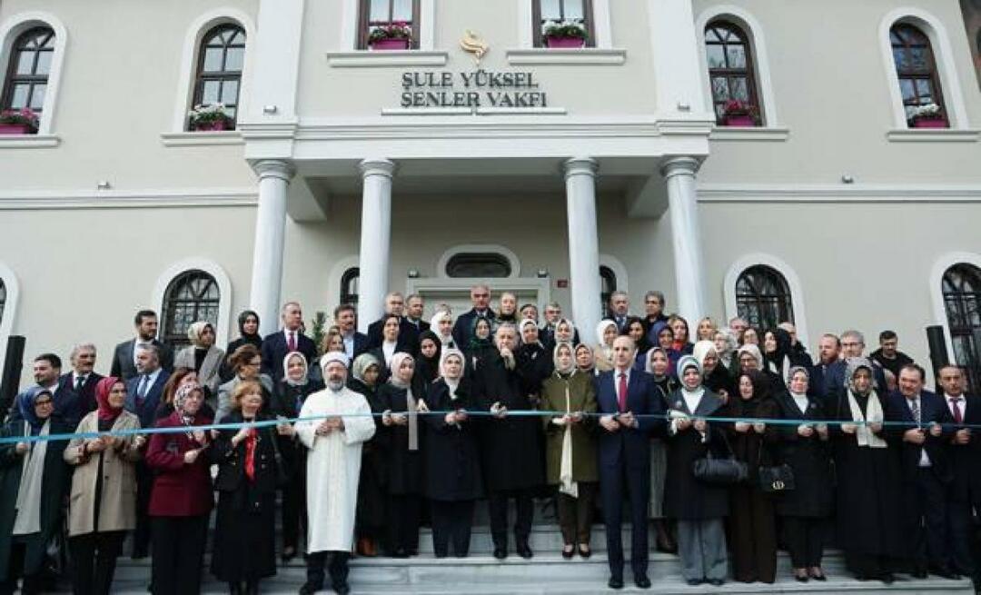 Отворена услужна зграда Фондације Шуле Јуксел Шенлер под вођством председника Ердогана