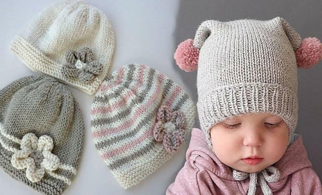 Како направити најлепшу плетену капу за бебе? Најелегантнији и најлакши модели плетених капака из 2022