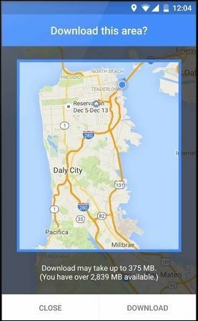 Како се користе нове ажуриране Гоогле Оффлине мапе на Андроиду