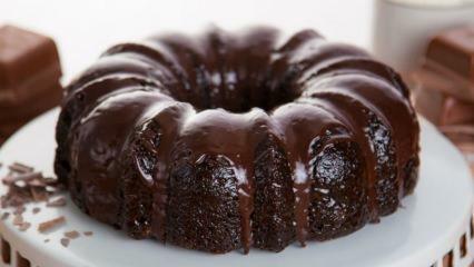 Најлакши рецепт за чоколадну торту! Како направити чоколадну торту? Чоколадна торта са ниским садржајем