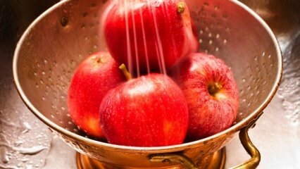 Да ли јабуке треба опрати и конзумирати?