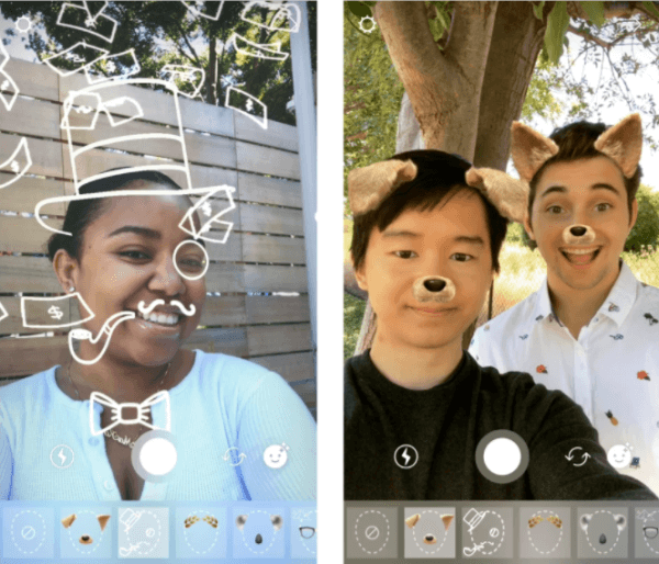 Инстаграм камера представила је два нова филтера за лице који се могу користити на свим Инстаграм фото и видео производима.