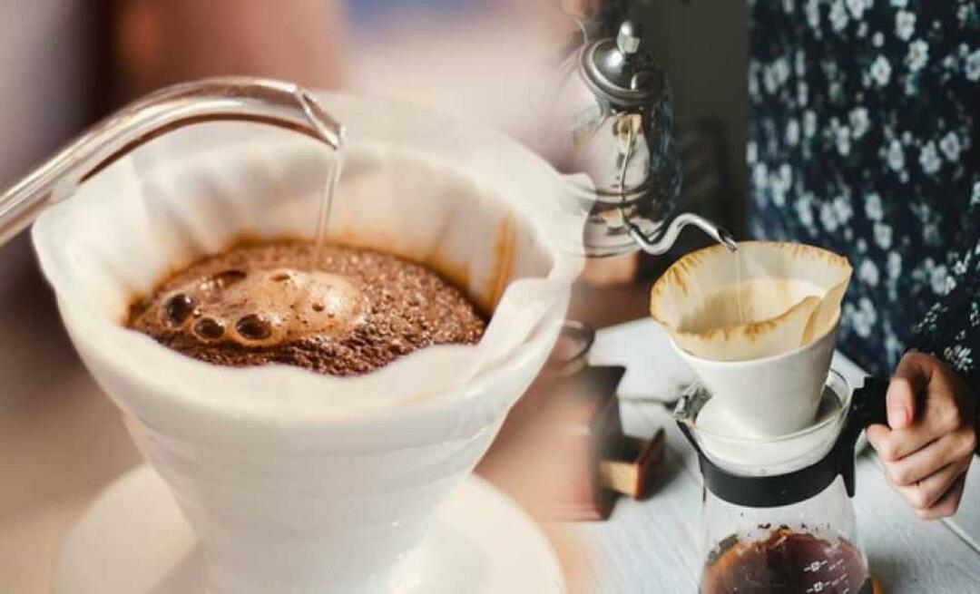 Како направити најлакшу филтер кафу? Савети за прављење филтер кафе