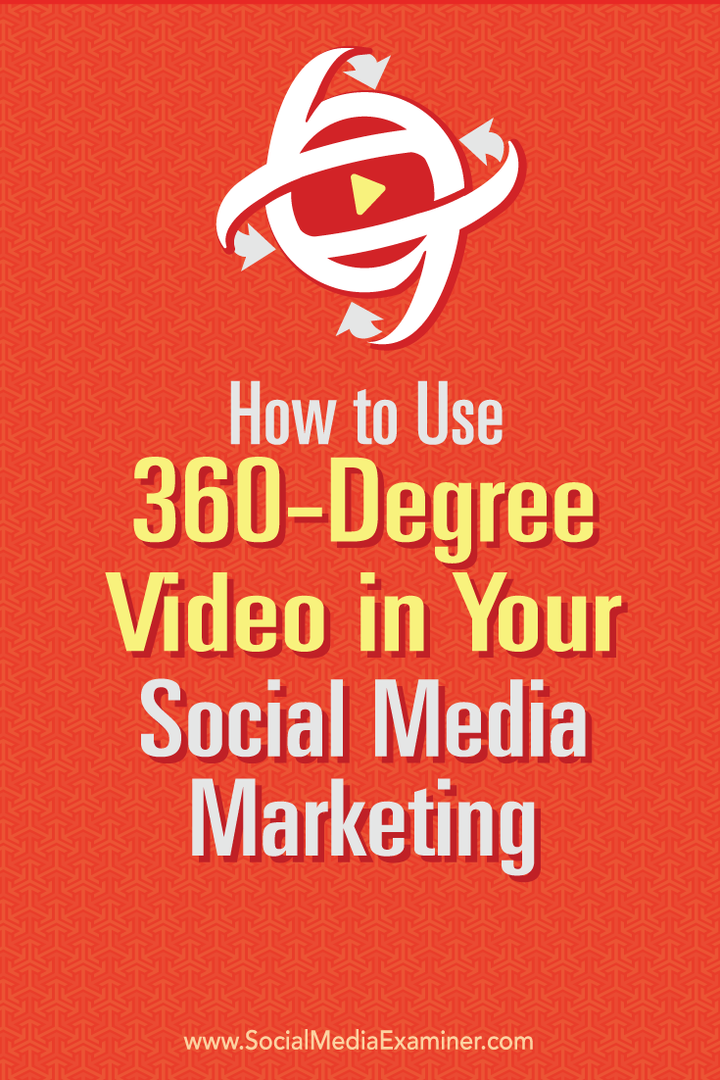 како користити 360 видео за маркетинг на друштвеним мрежама