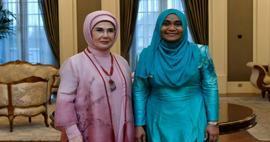 Прва дама Ердоган састала се са Сајидхом Мохамед, супругом председника Малдива Муизуа