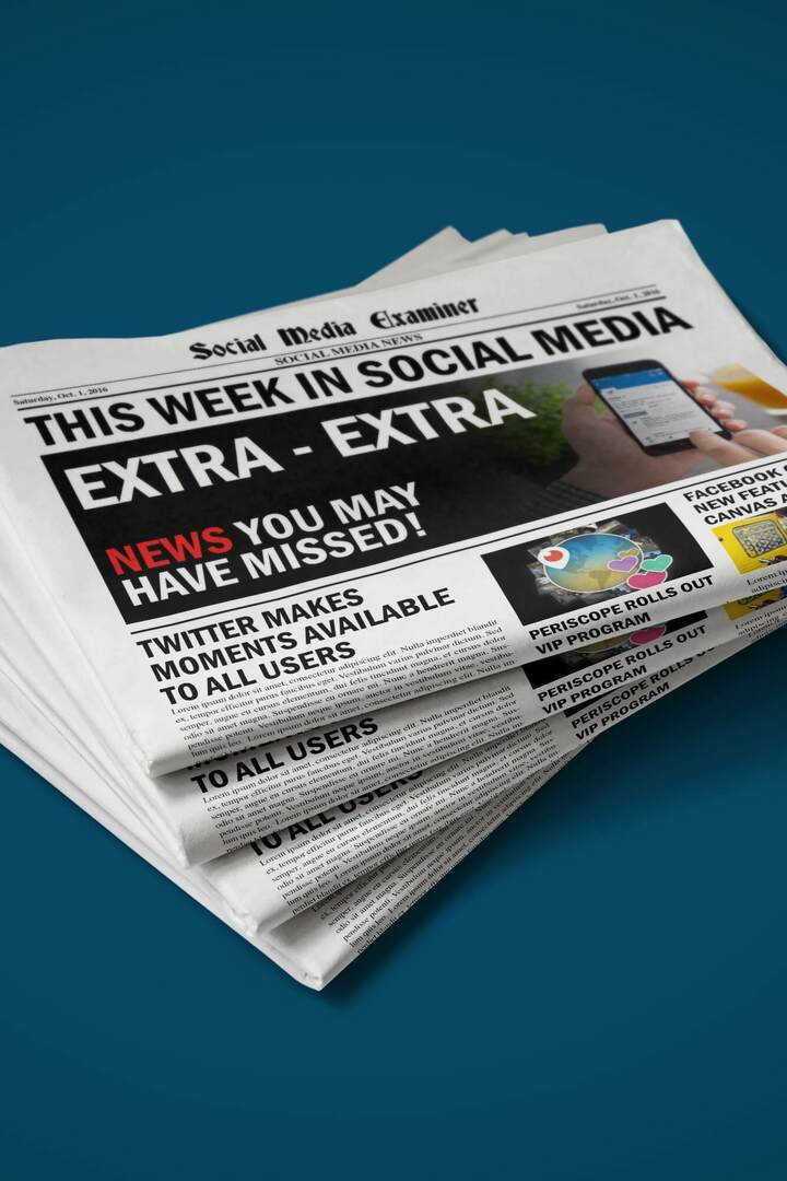 Твиттер Моментс представља функцију приповедања за све: Ове недеље на друштвеним мрежама: Испитивач друштвених медија