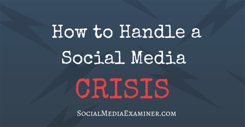 носити се са кризом друштвених медија