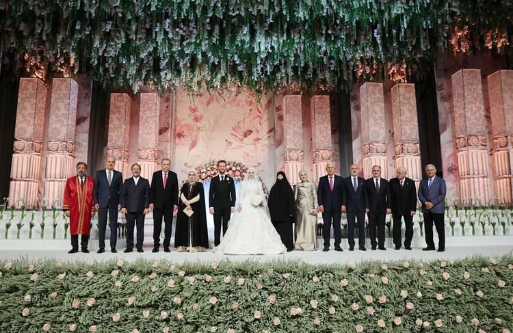 Церемонија венчања нећака председника Ердогана Осаме Ердогана