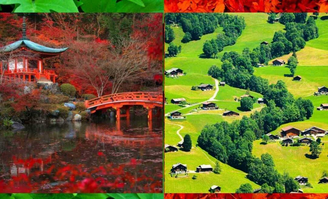 Које земље посетити на јесен? Где су места за одлазак у иностранство на јесен?