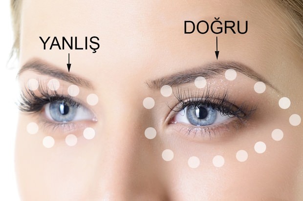 Како се наноси крема за очи?
