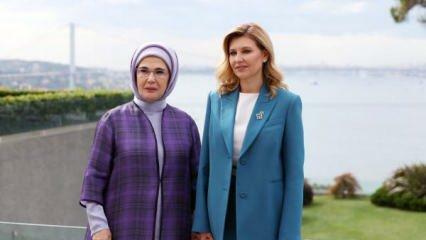 Емине Ердоган Олена Зеленска, супруга председника Украјине