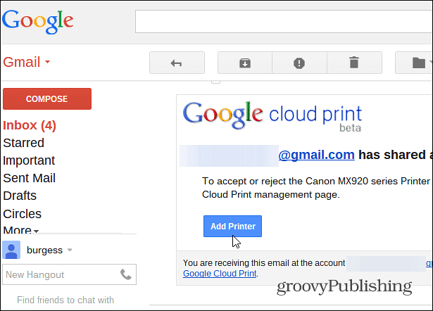 Како делити свој штампач преко Гоогле Цлоуд Принт-а