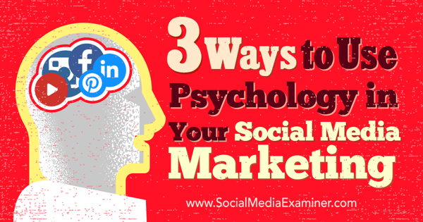 психологија у маркетингу друштвених медија