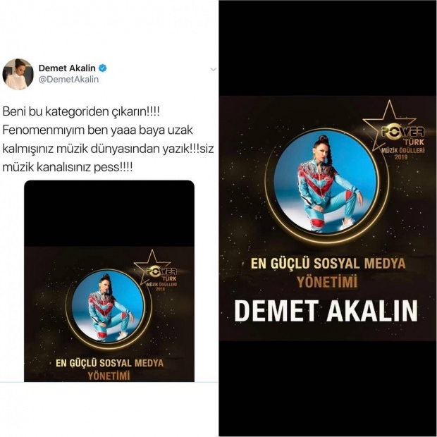 Наградна категорија због које је Демет Акалıн луд!