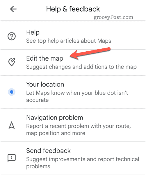 Измените мапу у Гоогле мапама