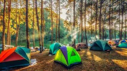 Најбоље руте за камповање за јесен! Најлепша подручја за камповање где можете на јесен разбити шатор