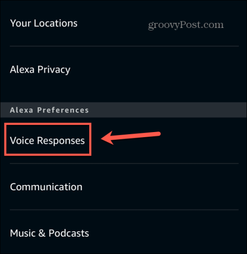гласовни одговор апликације алека