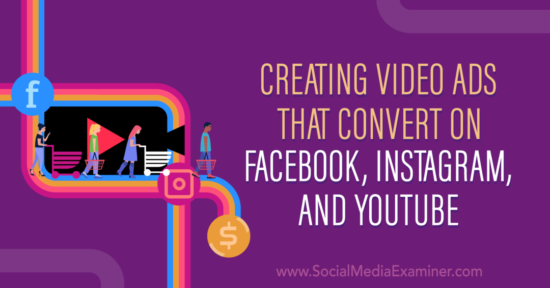 Креирање видео огласа који се конвертују на Фацебоок-у, Инстаграму и ИоуТубе-у са увидима Мета Џонстона у подкасту маркетинга друштвених медија.