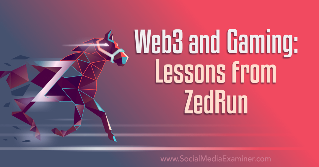 Веб3 и игре: Лекције из ЗедРун-а: Испитивач друштвених медија
