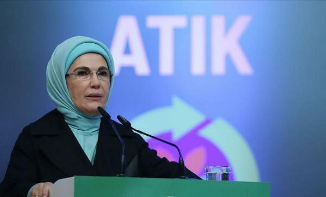 Емине Ердоган честитала је чланицама Задруге жена предузећа Хатаи Греен Натуре