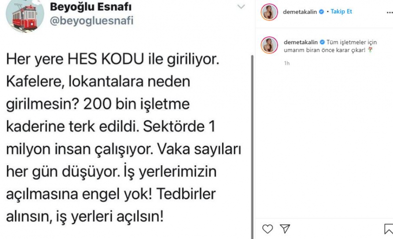 Демет Акалıн подржао је оператере који су били жртве забрана!